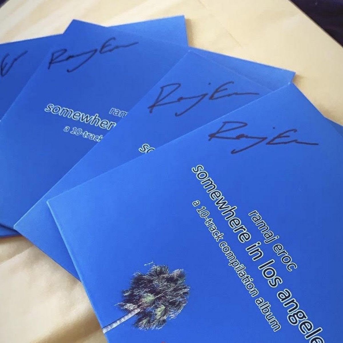 Somewhere In Los Angeles - Limited Edition, Autographed CD